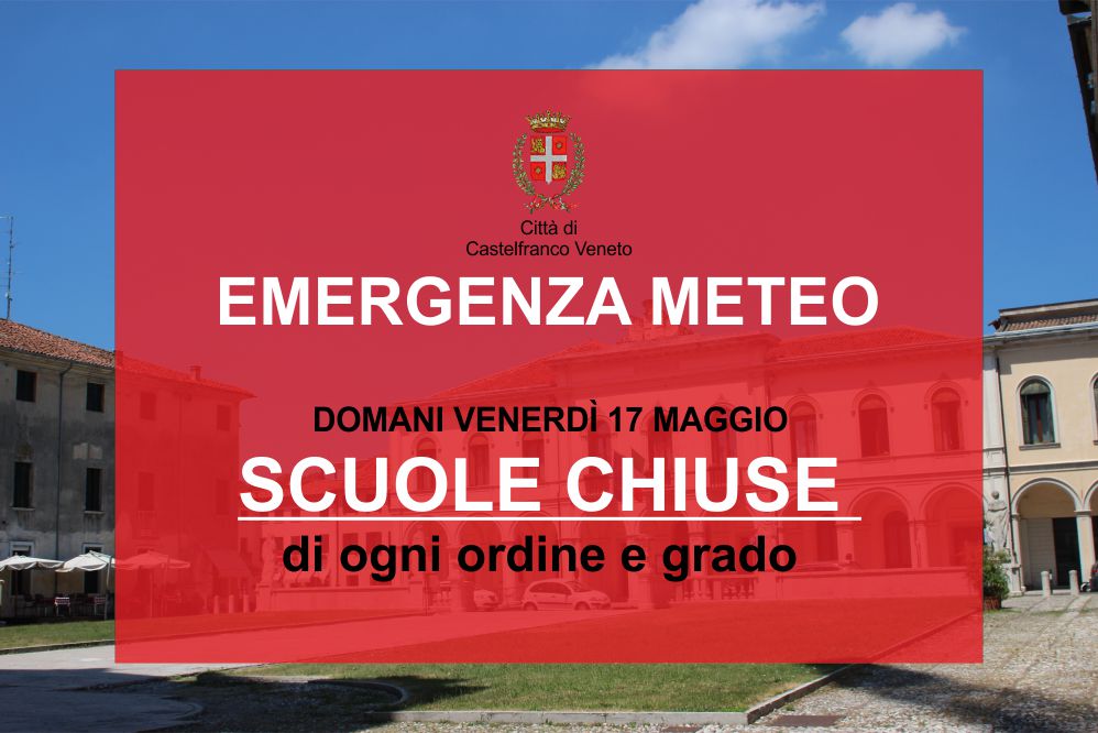 chiusura scuole per maltempo