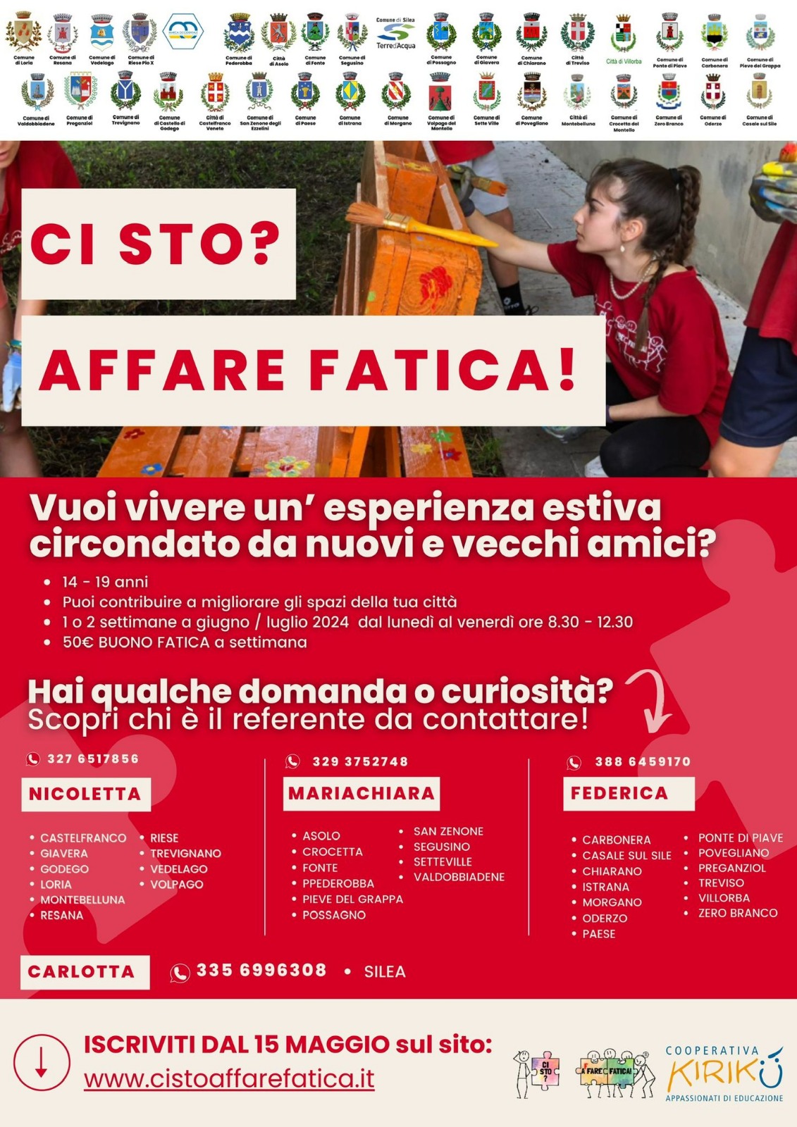 locandina iniziativa Ci sto? affare fatica