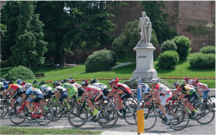 Gara ciclistica giovanissimi Castelfranco